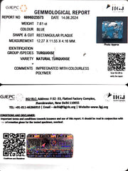 8.45 Ratti Natural Govt. Lab Certified Turquoise-1221